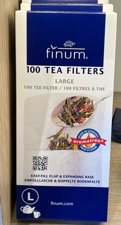Filtres à thé en papier XL